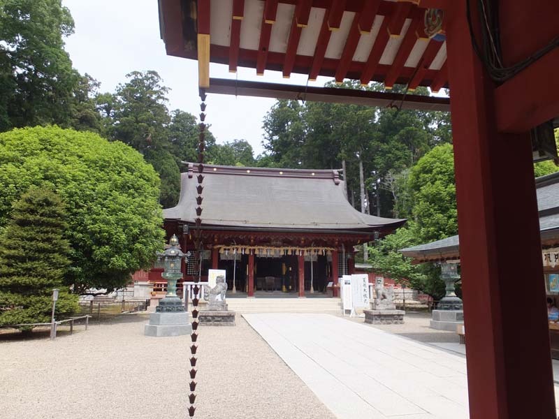 志波彦神社拝殿