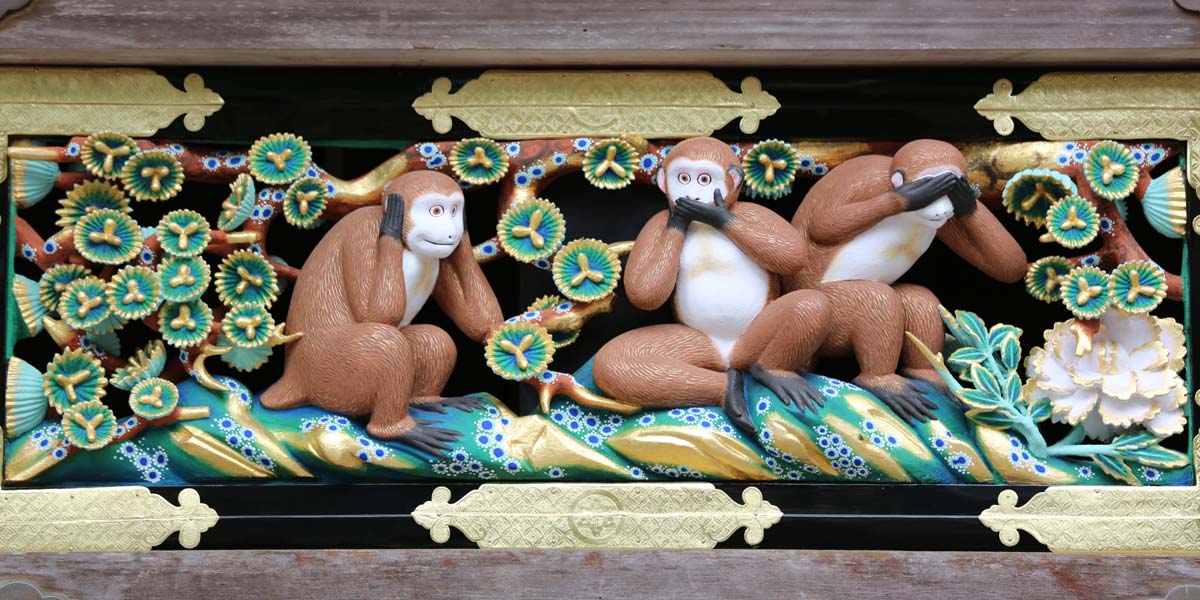 【幼少】日光東照宮 神厩舎 猿の彫刻