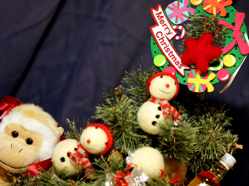 2025年のクリスマスツリー